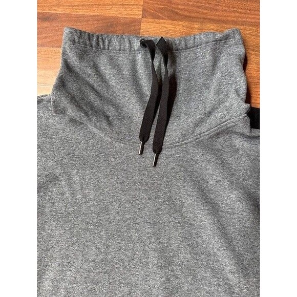Womens Calvin Klein Performance Sweatshirt Shirt MED Cowl Neck Fleece Lined EUC - Picture 4 of 9